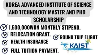 KAIST ITTP SCHOLARSHIP FULLY FUNDED IN SOUTH KOREA.