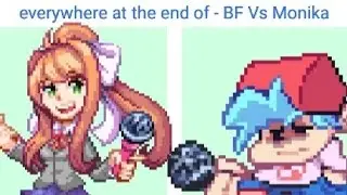 Friday Night Funkin - Vs Monika | EveryWhere At The End Of Funk [FNF Mod]