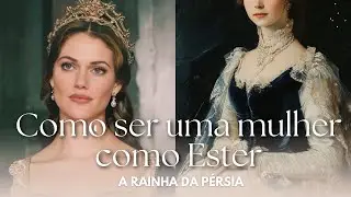 COMO SER UMA MULHER FEMININA CRISTÃ COMO ESTER, A RAINHA DA PÉRSIA