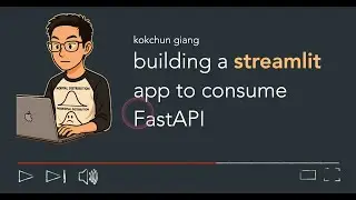 Fullstack Python - simple Streamlit app to consume a FastAPI API