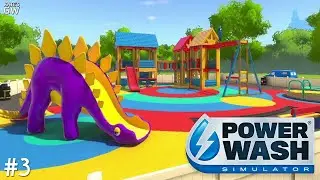 POWERWASH SIMULATOR ➤МОЕМ ДЕТСКУЮ ПЛОЩАДКУ, ЭТО ЖЕ НАДО БЫЛО ТАК ЕЕ ОБГАДИТЬ... ➤#3