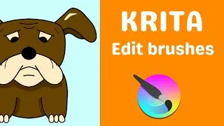 Krita edit brushes
