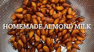 Making your own almond milk is easy!