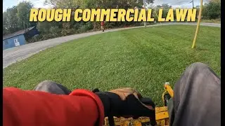 THIS LAWN IS ROUGH TO MOW