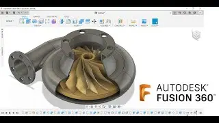 Centrifugal Pump and Its Impeller in Autodesk Fusion 360