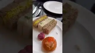 Coolest Afternoon Tea in London at Ting in Shangri-La 35th Floor the Shard Breathtaking View #food