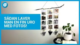 Sådan laver man en fin uro med fotos - Smartphoto DIY på et minut