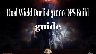 Path Of Exile Dual Wield Duelist 31000 DPS Build