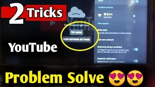 how to fix YouTube can't connect server Mi led tv | YouTube not open mi led tv | mi led tv bug fix