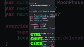 Xcode Tip - Multiple Cursors 