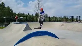 катаюсь в новом парке