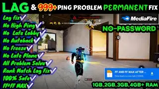 💥 FREE FIRE MAX NEW LAG FIX CONFIG FILE 💥 ⚡ 999+ PING PROBLEM PERMANENT FIX ✳️ 🔥 LAG- 0%🤫