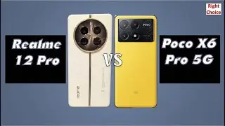 Realme 12 Pro vs Poco X6 Pro