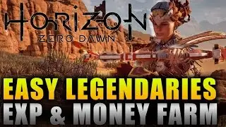 Horizon Zero Dawn Legendary Mods Farming - Horizon Zero Dawn EXP Farming and Metal Shards Farm