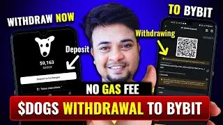 Dogs airdrop withdrawal kaise kare | Dogs airdrop withdrawal bybit | Dogs airdrop claim bybit