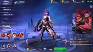 Hanabi Viper - Gameplay - Mobile Legends Bang Bang - MLBB