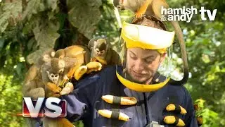 Hamish VS Andy | Monkey Run