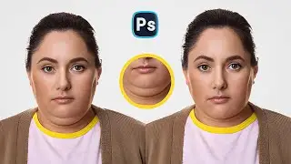 How to Remove Double Chin in Photoshop  Easy & Quick Tutorial for Beginners! 