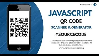 JavaScript QR Code Scanner and Generator Source Code
