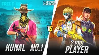 KUNAL GAMING vs 2 PRO PLAYER | GARENA FREE FIRE - KUNAL GAMING #FreeFire #KunalGaming ⚡⚡para SAMSUNG