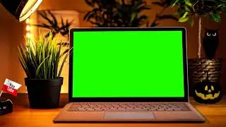 Laptop  Office Horror | Green Screen | Free HD Videos And Clips | By | Top Videos Creators |