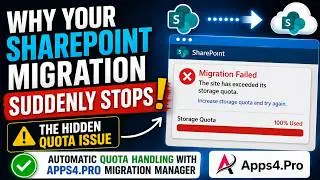 SharePoint Migration Suddenly Stops? The Hidden Storage Quota Issue