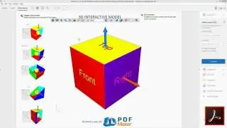 3D PDF Maker Tutorial 16.  Working with Cross Sections, Part 2