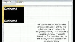 How to Edit Multiple Excel Worksheets Simultaneoulsy and Automatically Rename Multiple Worksheets