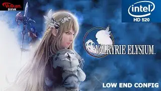 Valkyrie Elysium Intel HD 520 Low End PC | Low End Config