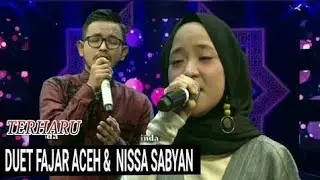 TERHARU!!! DUET FAJAR ACEH & NISSA SABYAN Maulana Ya maulana