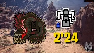MHW.IB: SAVAGE-DEVILJHO-SPEEDRUN: HEAVYBOWGUN (2'24)