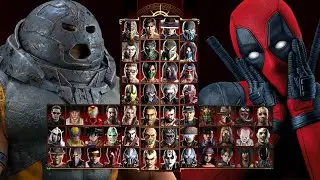 Mortal Kombat 9 - JUGGERNAUT & DEADPOOL MOD - Expert Tag Ladder - Gameplay @(1080p) - 60ᶠᵖˢ ✔