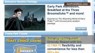 Universal Studios Orlando Coupons