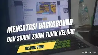 CARA MENGATASI BACKGROUND DAN SUARA PADA ZOOM TIDAK KELUAR & LAMPU BERKEDIP SAAT DICAS, DLL