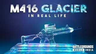 M416 Glacier In Real Life 🔥| Battlegrounds Mobile India |