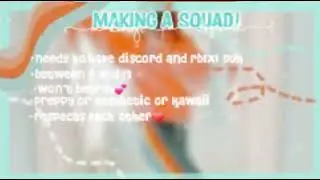 Making a squad! #SquadforShumie