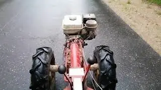 Мотор до красна.  МТЗ 09 Н