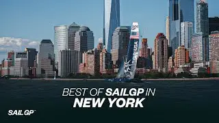 The BEST of SailGP in NYC 🇺🇸