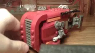 Обзор lego star wars пустынный спидербайк Рэй