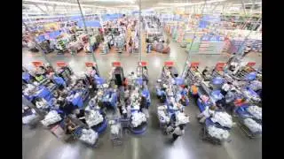 24 Hours At Walmart Time Lapse VIDEO