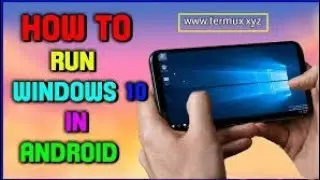 How to window install and run for any android devices support for termux ☺️😍