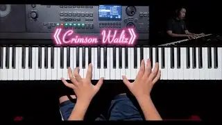 Willie同學的《Crimson waltz》🎹🎶#流行鋼琴#一鏡到底 #成長記錄 #電鋼琴#現場實錄