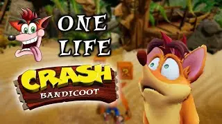 Can I Beat Crash Bandicoot With Just ONE Life?