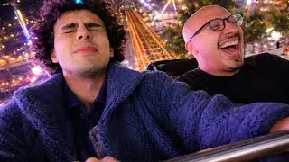 WE SPENT THE NIGHT AT THE AMUSEMENT PARK @hasancicekss