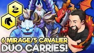 6 Mirage/5 Cavalier - Nunu and Daeja Duo!! | TFT Uncharted Realms | Teamfight Tactics