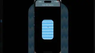 Flitter flip card and draggable playing card 