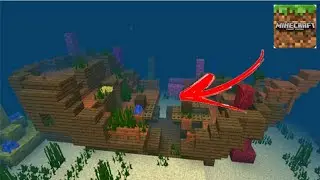 MINECRAFT PE SEEDS - NAUFRÁGIO E CORAIS #6