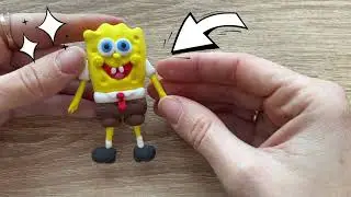 Let's make SpongeBob characters with children from plasticine.
