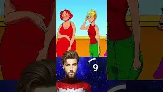 Qual delas não está grávida? #enigma #quiz #aranhaverso #gravida