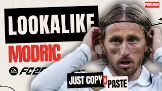 EA FC 25 Modric - Pro Clubs Face Creation - step-by-step - LOOKALIKE